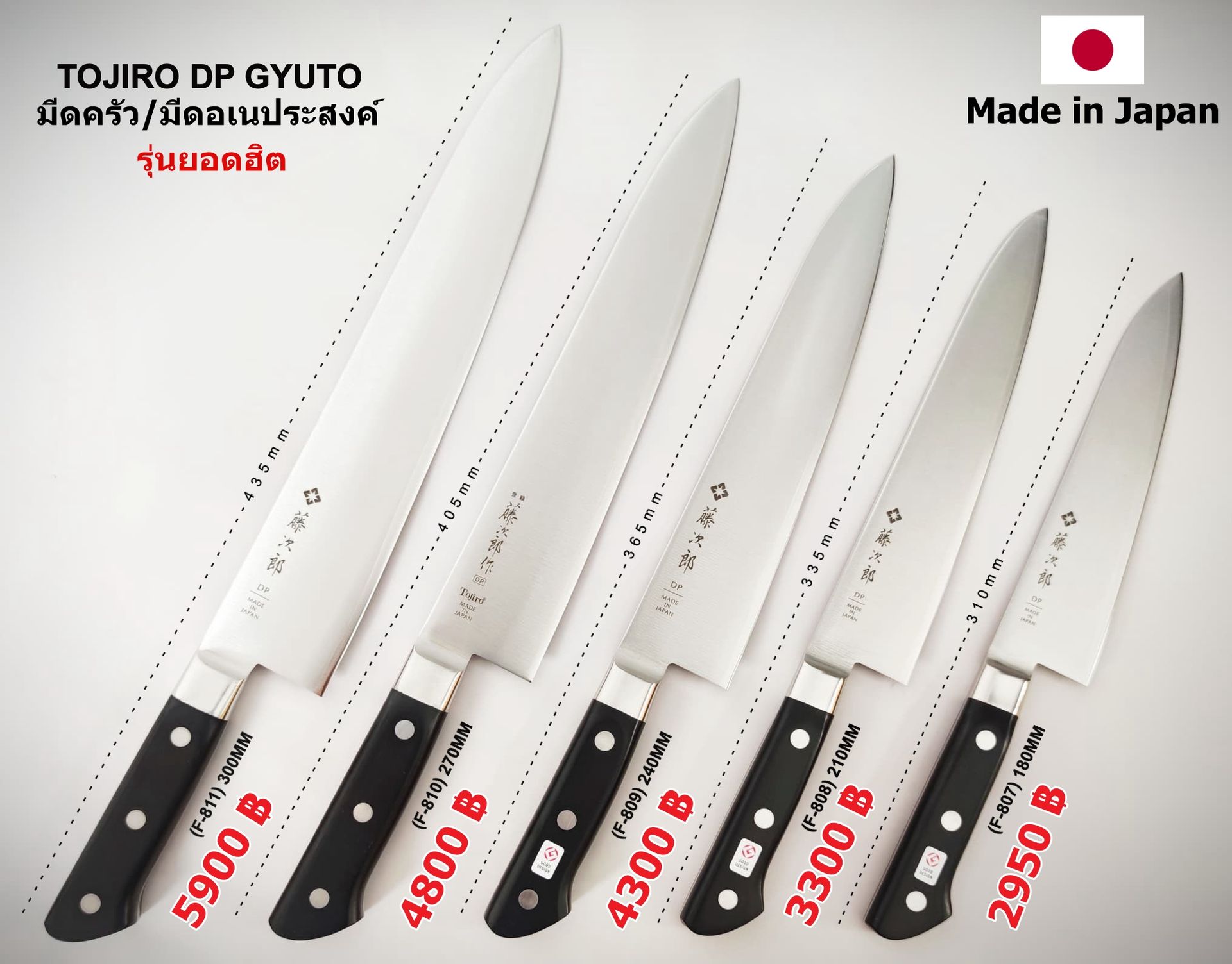 Tojiro Gyuto Japanese knife — VG10 Japanese chef's knife