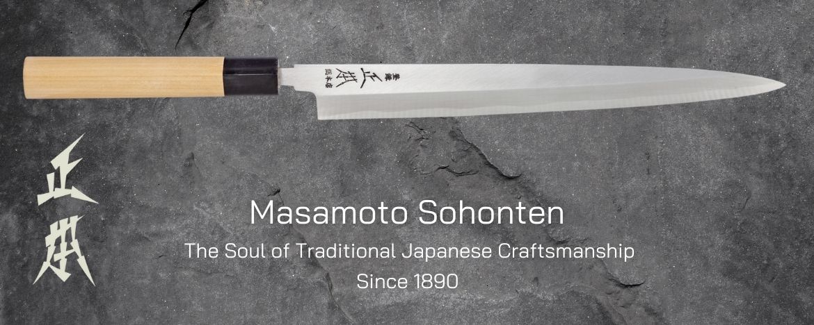 Masamoto Honkasumi Gyokuhaku-ko Yanagiba fish slicing / sashimi knife