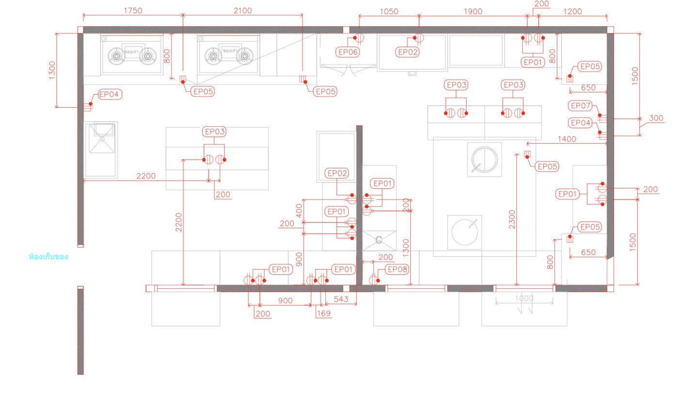 Restaurant kitchen design plan sample 9