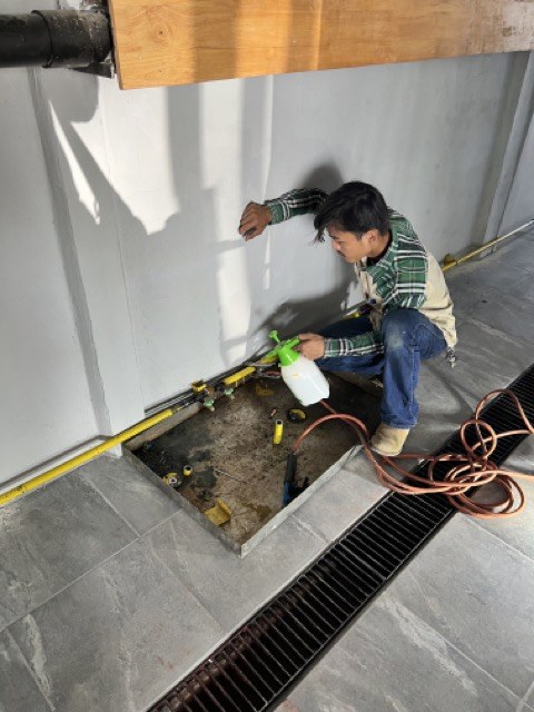Restaurant gas system installation 3