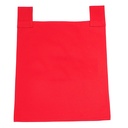 ผ้าม่านอักษรญี่ปุ่นสีแดง 35x40 ซม.