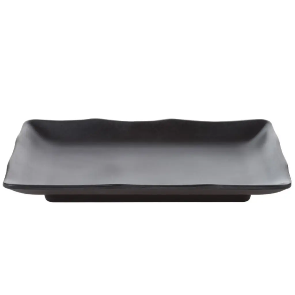 Agemono Rectangle Plate 8" (Zen Black)