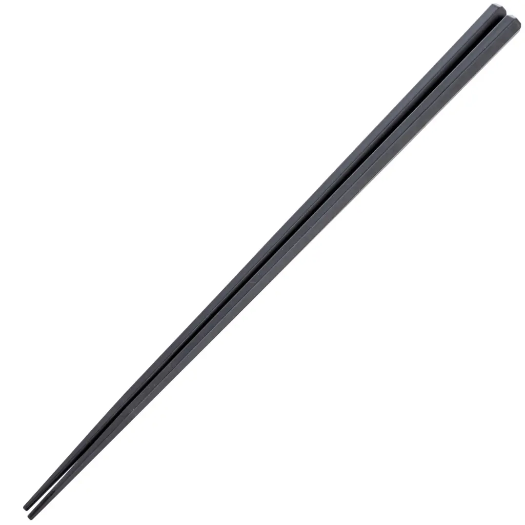Black Hexagon Chopsticks 22.2 cm (10 Pairs)