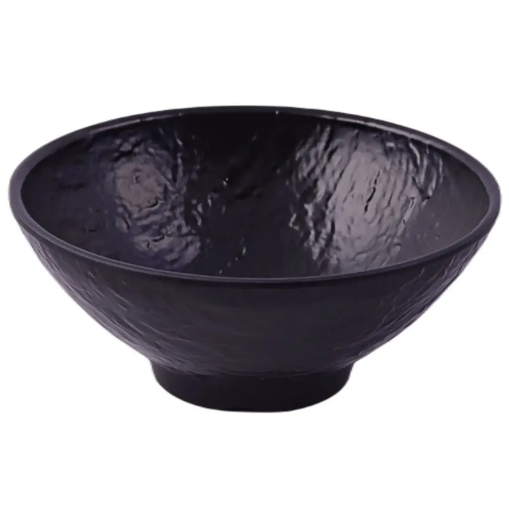 ชามลายหินสีดำ 5 นิ้ว [S]