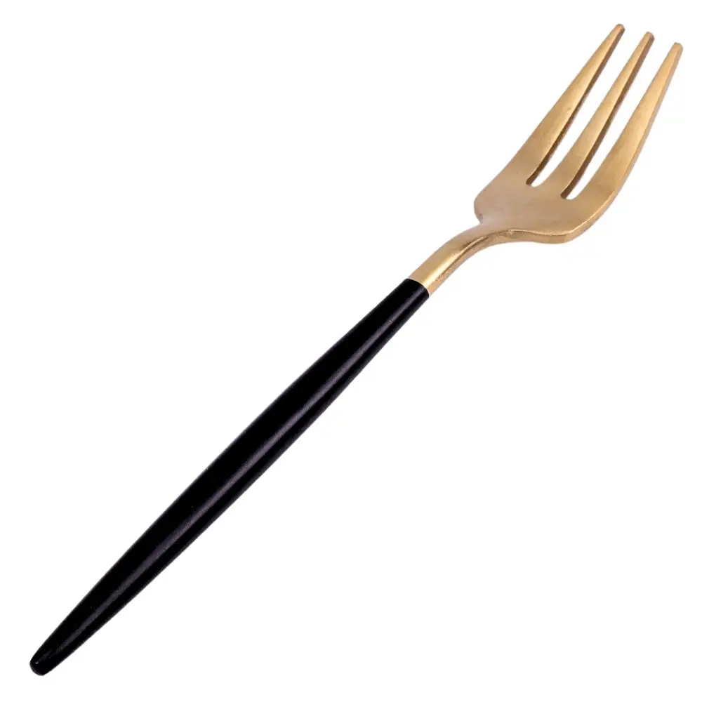 Dessert Fork 131 mm (Black-Gold)
