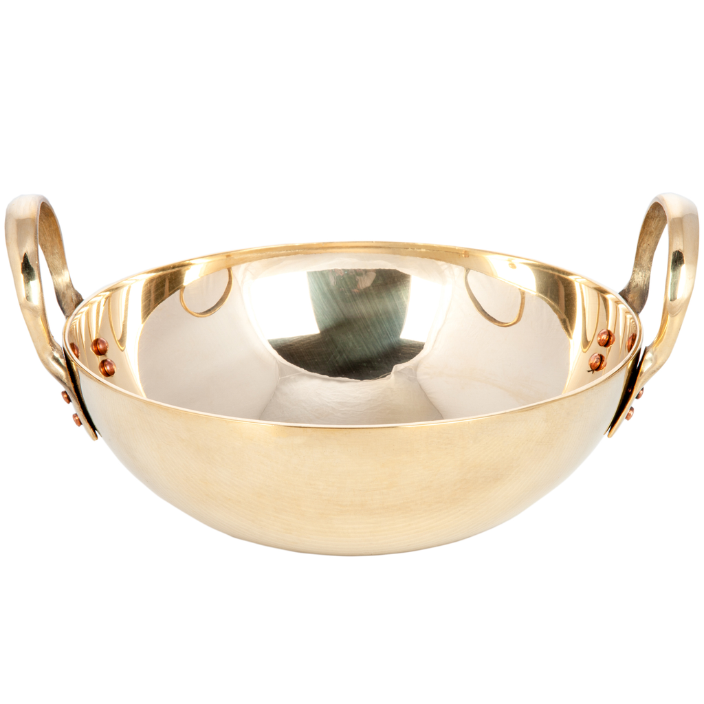 Brass Pot with Double Handle 6.5"