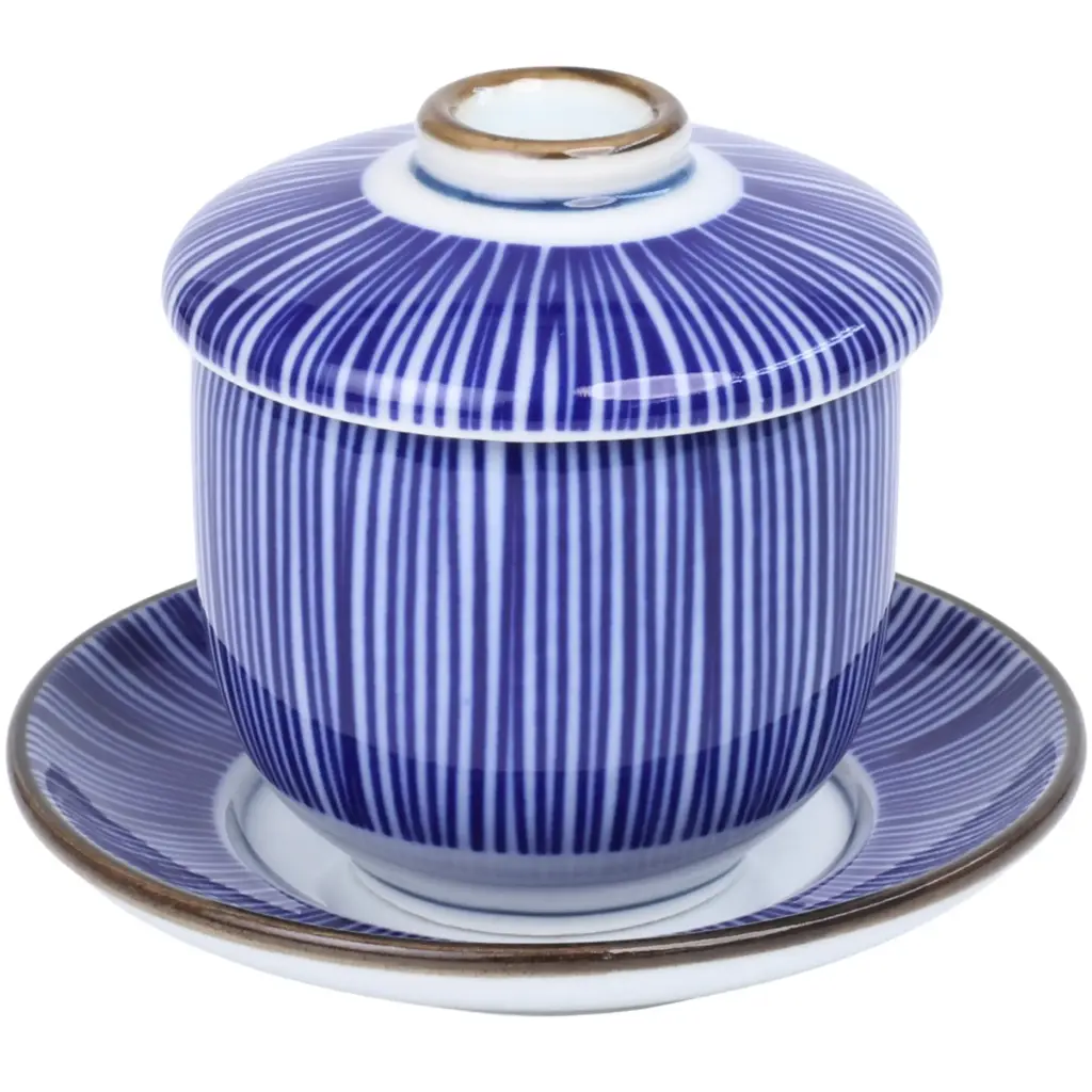 Chawan Mushi Cup 120 ml (Blue Line)