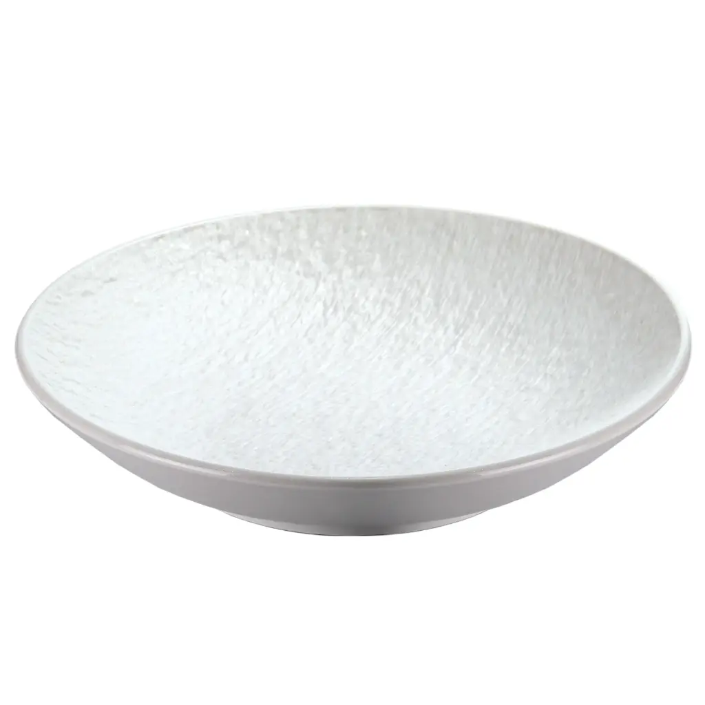 Cornea Plate 9.5" (White Stone)