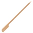 Flag Shaped Bamboo Skewers 12 cm