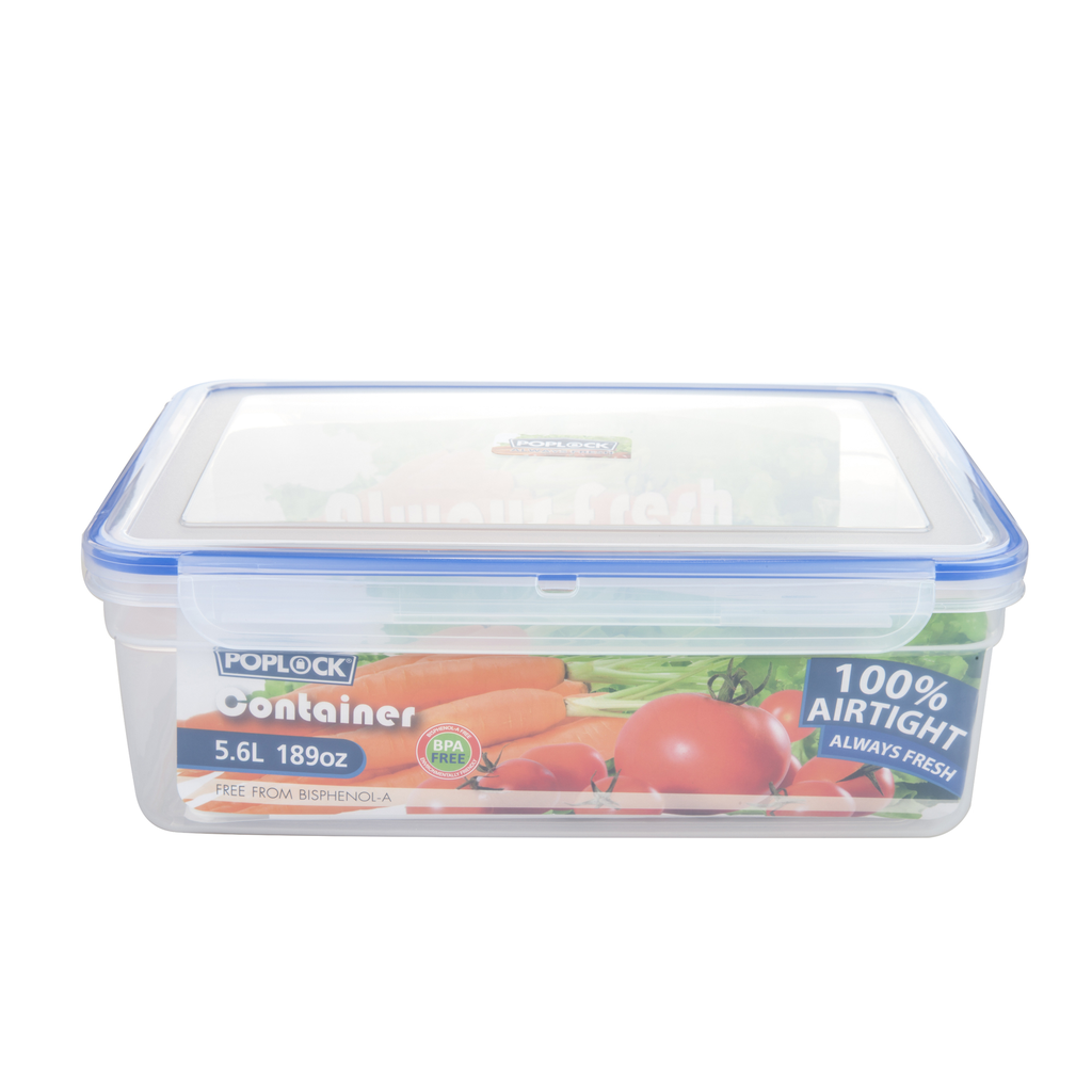 Food Container 5,600 ml (Pop Lock, #9126)