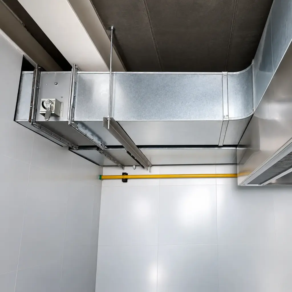 Galvanized Fresh Air Duct Installation 19"x12" (Up to 7 m)
