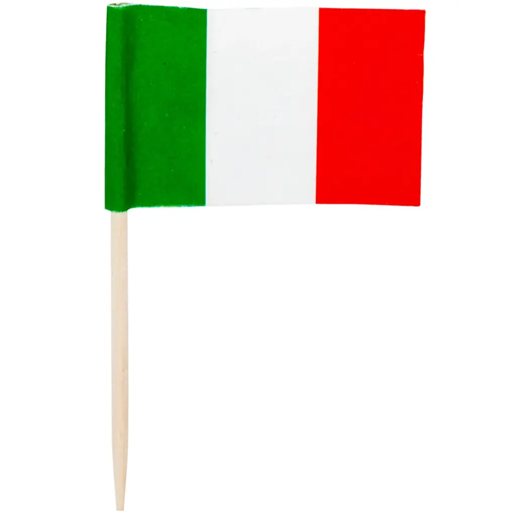 フラッグピック イタリア (100本入)