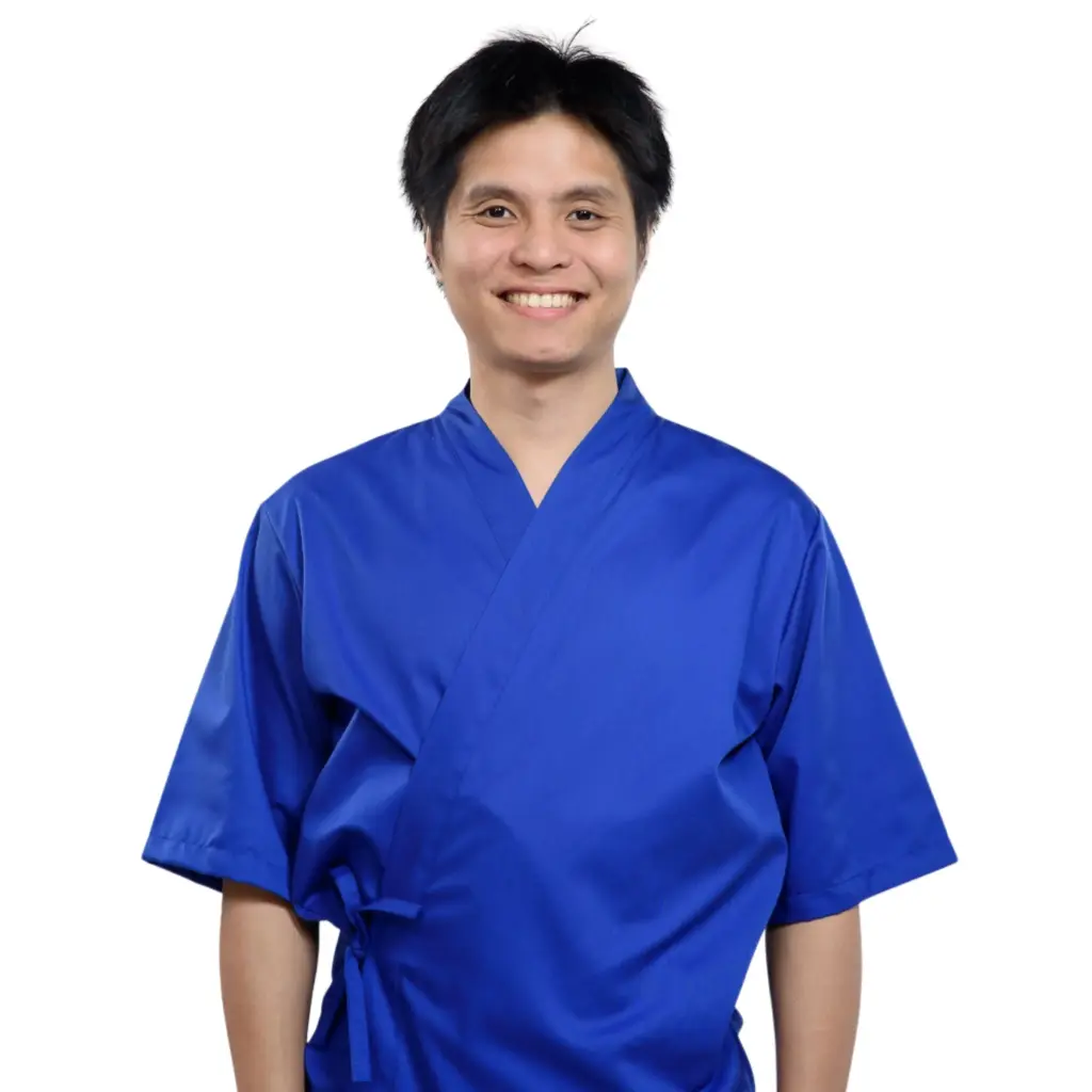 Japanese Pro Chef Jacket XL (Sky Blue)