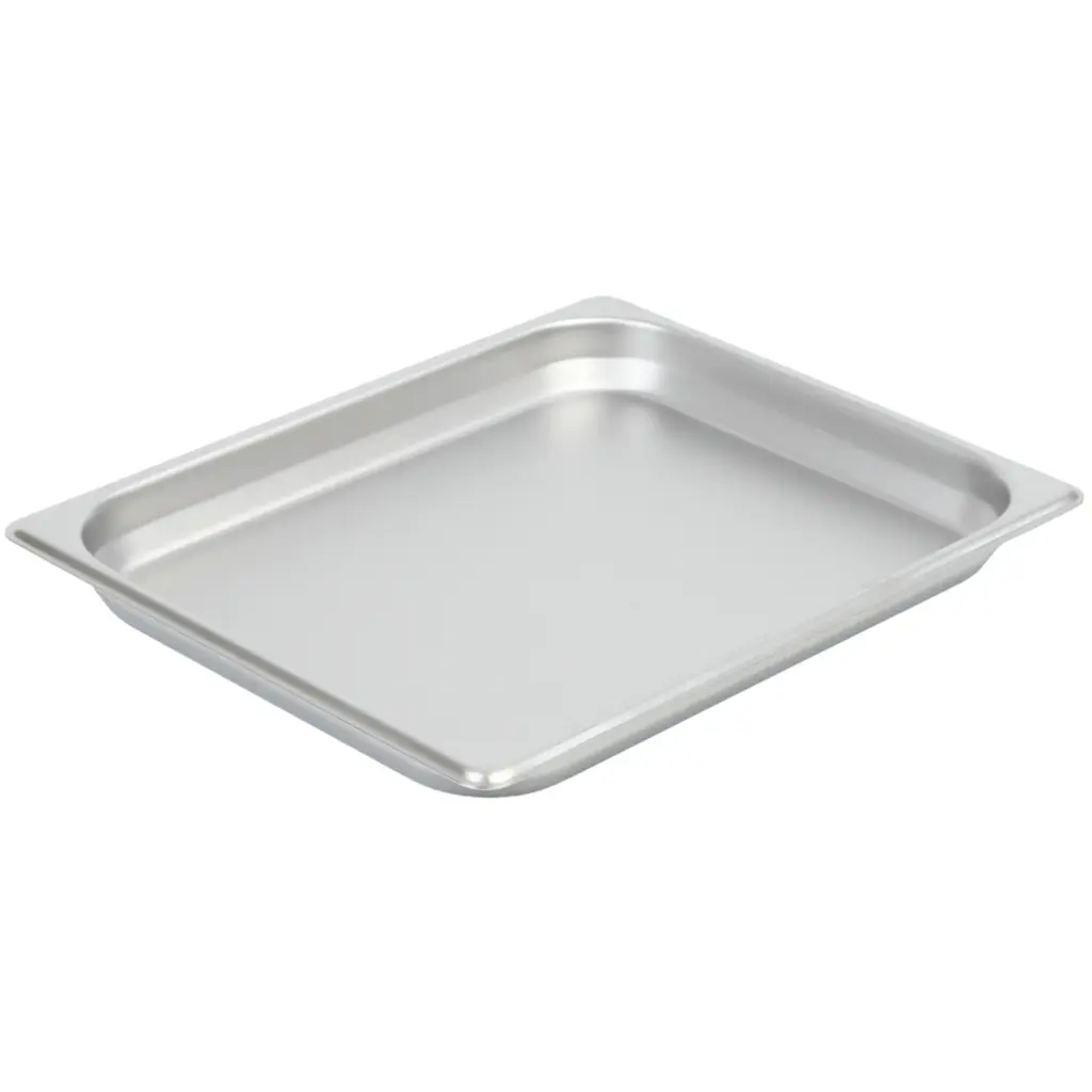 อ่างอาหารสเตนเลส 1/2 ลึก 3.2 ซม. KAIBA (18-8)