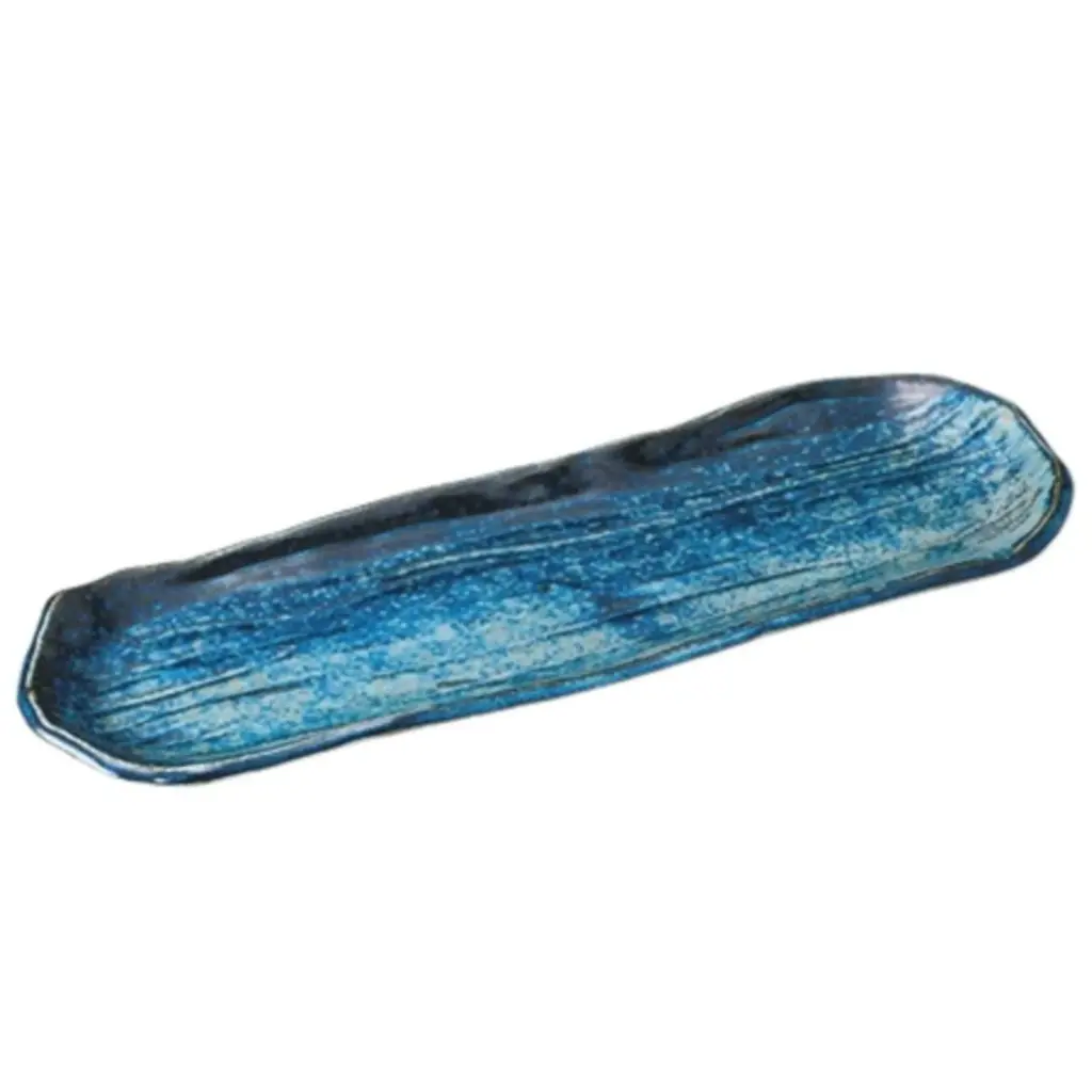 Oval Long Plate 12.75"