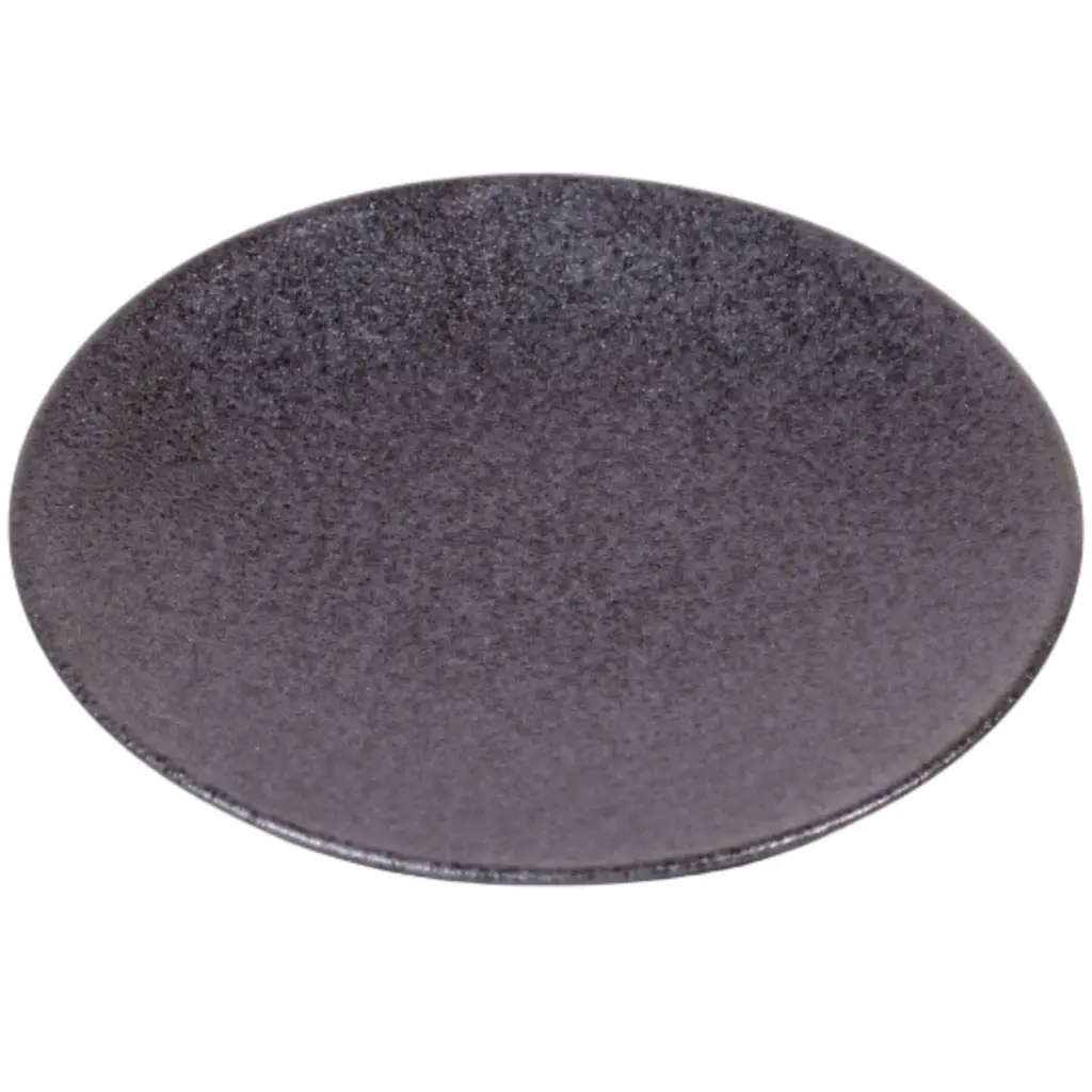 Pearl Black Plate 17 cm
