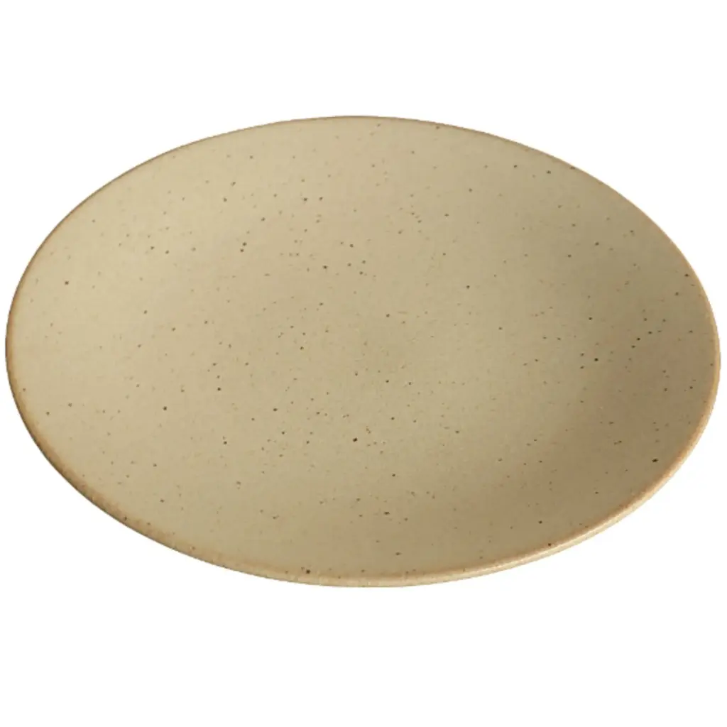 Pearl Yellow Plate 17 cm