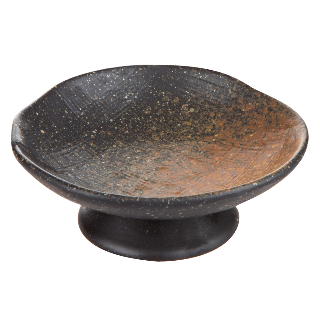Pedestal Dish 4.5" (Volcano)