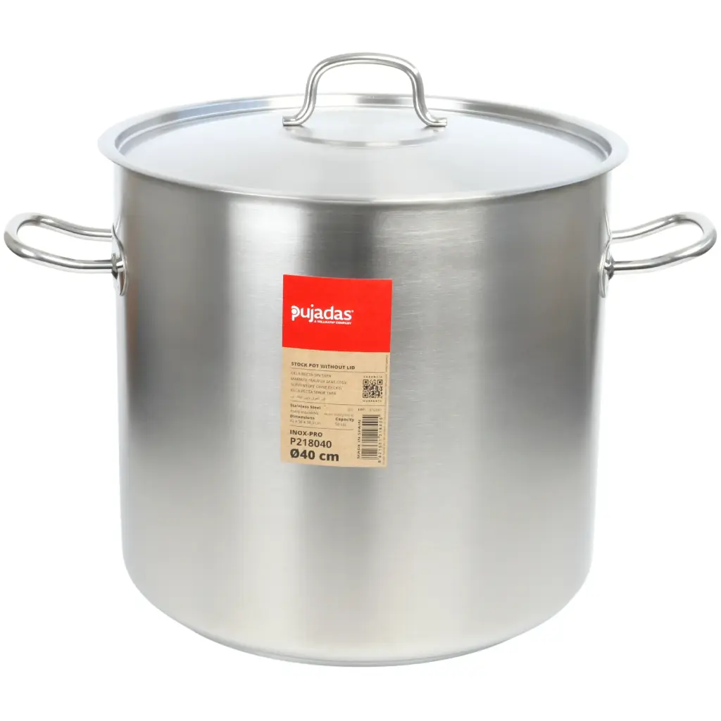 Pujadas Stainless Steel Stock Pot 40 cm