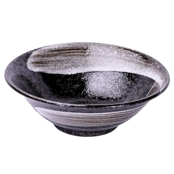 明世荒刷毛反和丼 7.25"