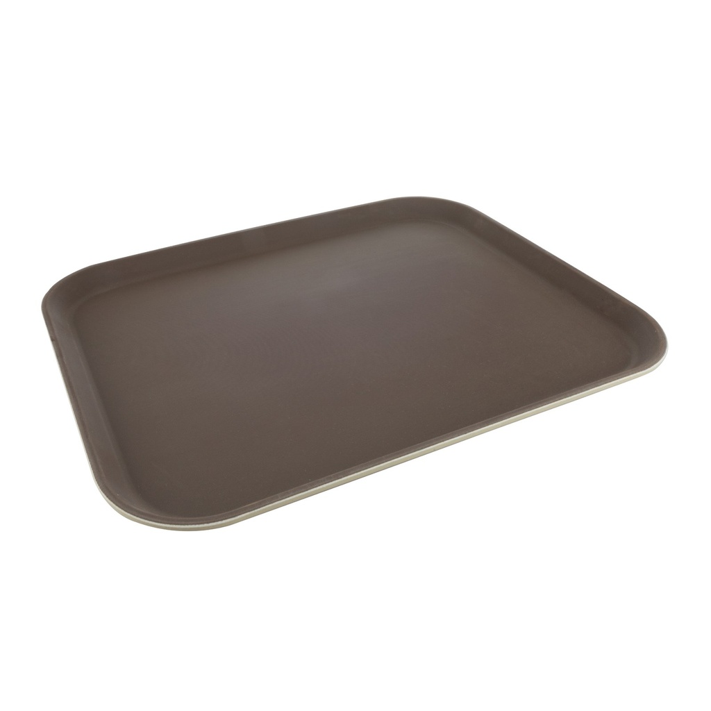 Rectangle Non-Slip Fiberglass Tray 16x22"