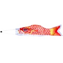 Red Carp Fish Decoration 75x21 cm