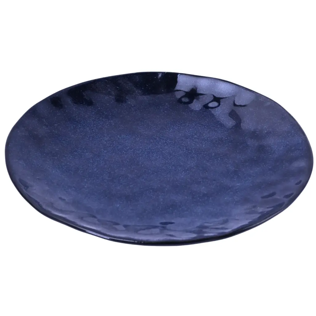 Round Plate 10" (Deep Blue)