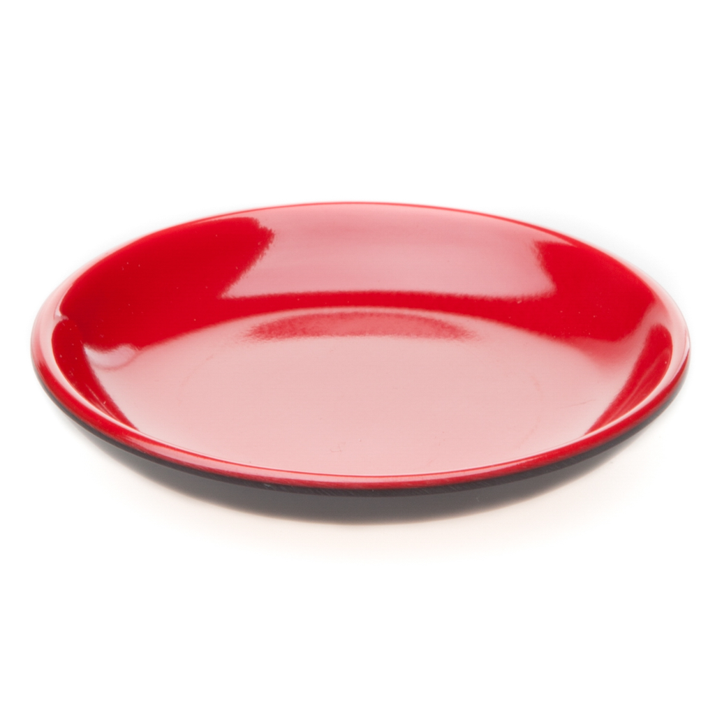 Round Sauce Dish 3.5” (Black-Red)