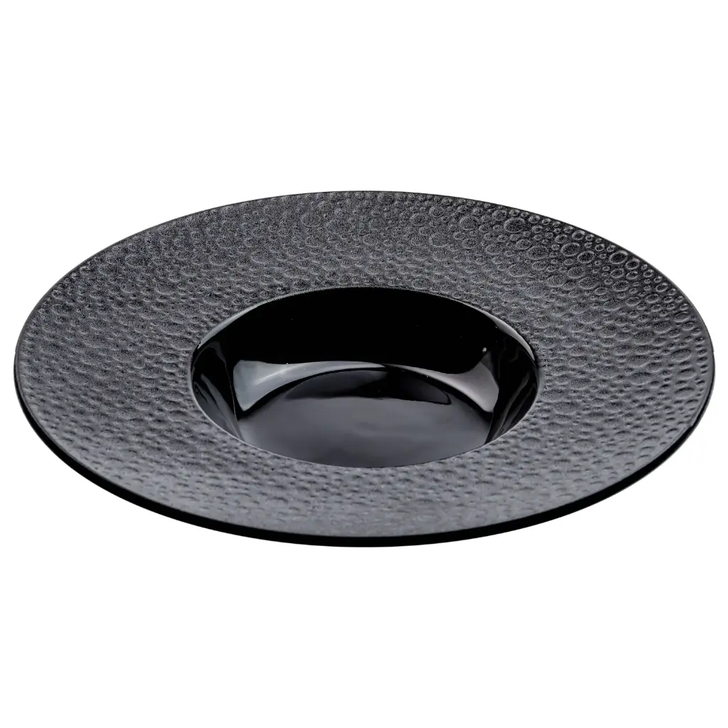 Soup Plate 11" (Black Meteorite)