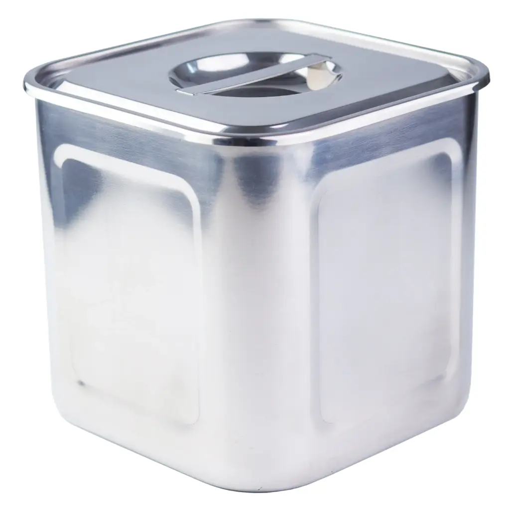 Stainless Steel Square Box 18x18x18 cm