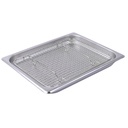 Stainless Steel Tray with Net 32.5x26.5x3.2 cm