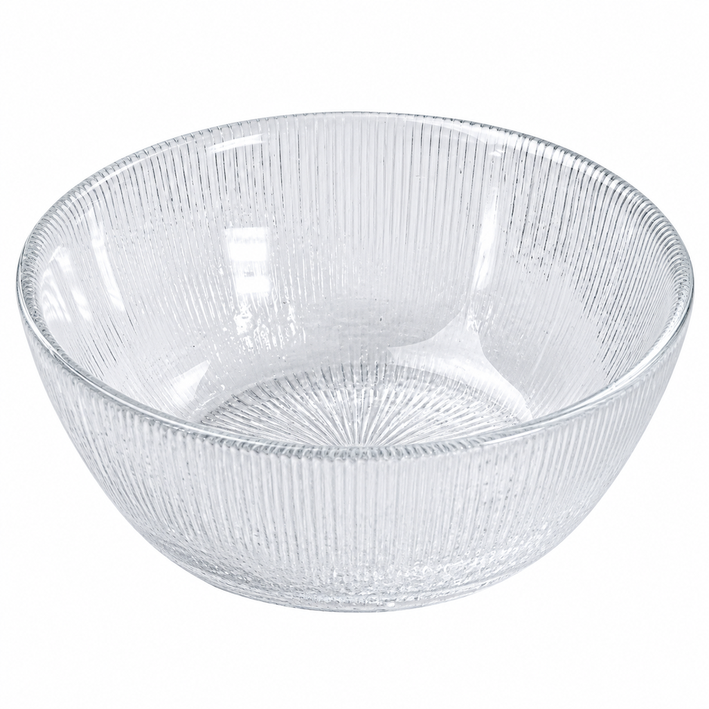 Striped Glass Bowl 10 cm