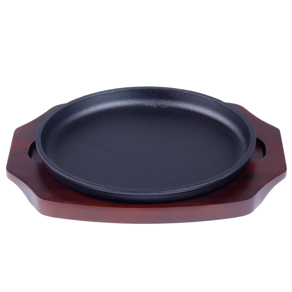 TOKIWA Round Cast Iron Steak Plate 22 cm