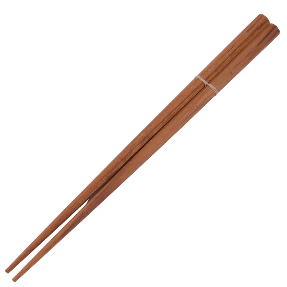 Teak Wood Octagon Chopsticks 23 cm