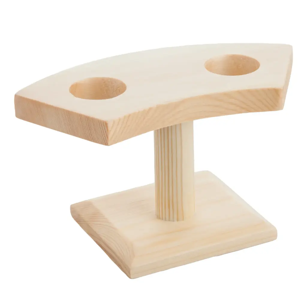 Wooden Hand Roll Stand 2 Holes
