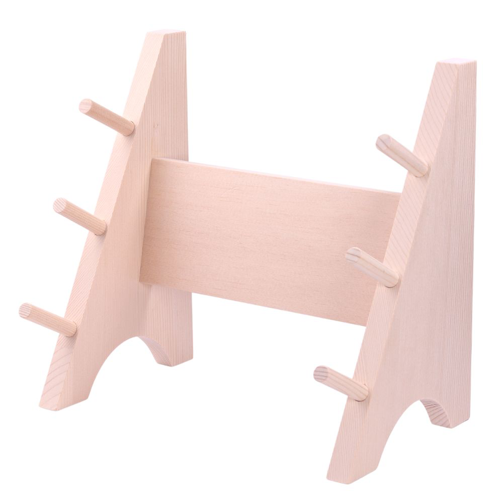 Wooden Knife Stand for 3 Pieces