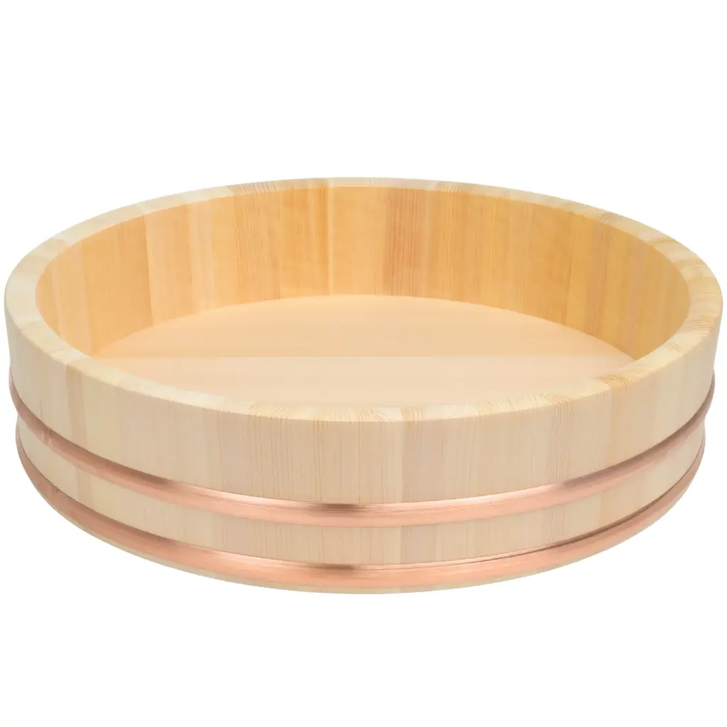 Wooden Rice Mixing Tub 45 cm (Hangiri,Japan)
