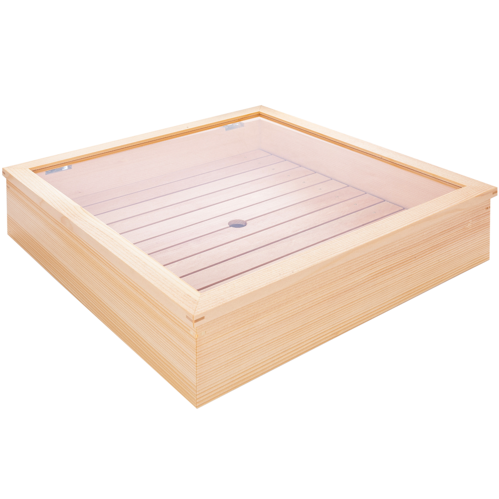 Wooden Neta Box 36.5x36.5x11 cm