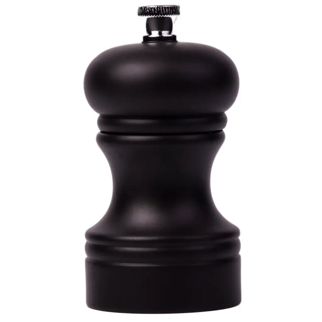Pepper mill dark beech wood grinder 11 cm