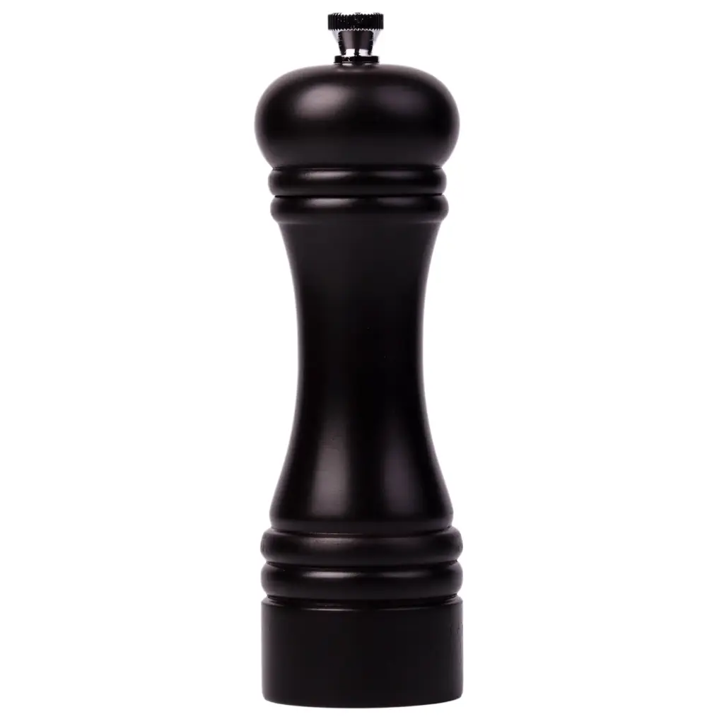 Pepper mill dark beech wood grinder 25 cm