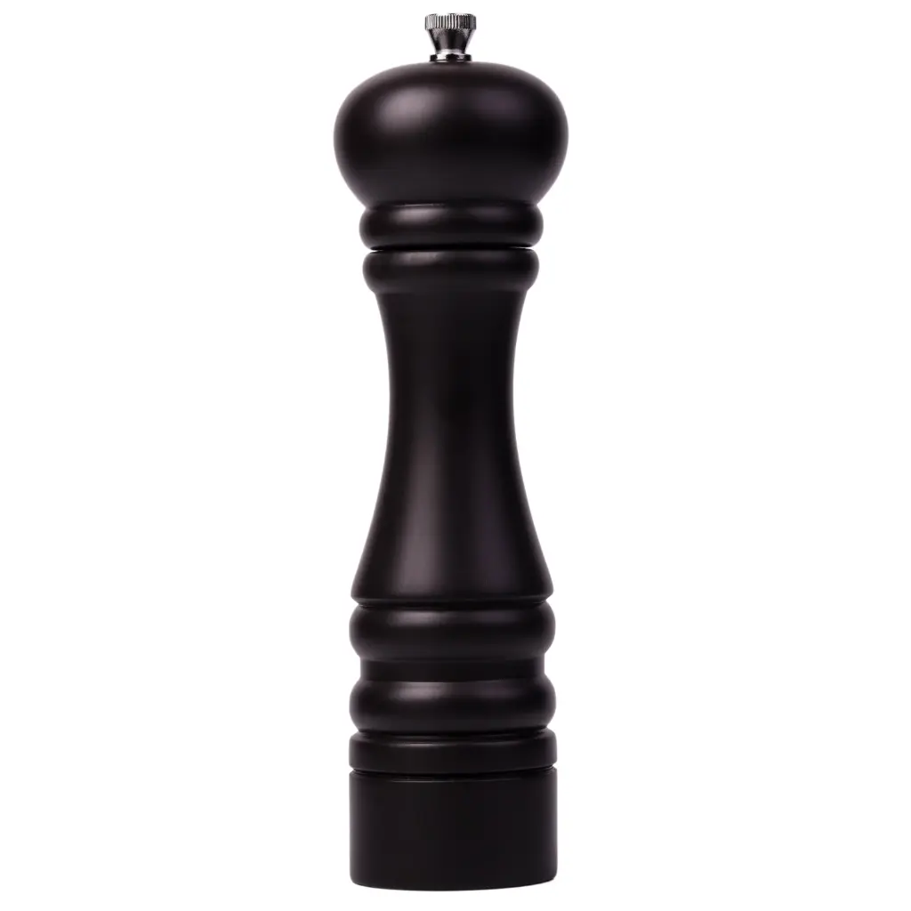 Pepper mill dark beech wood grinder 30 cm