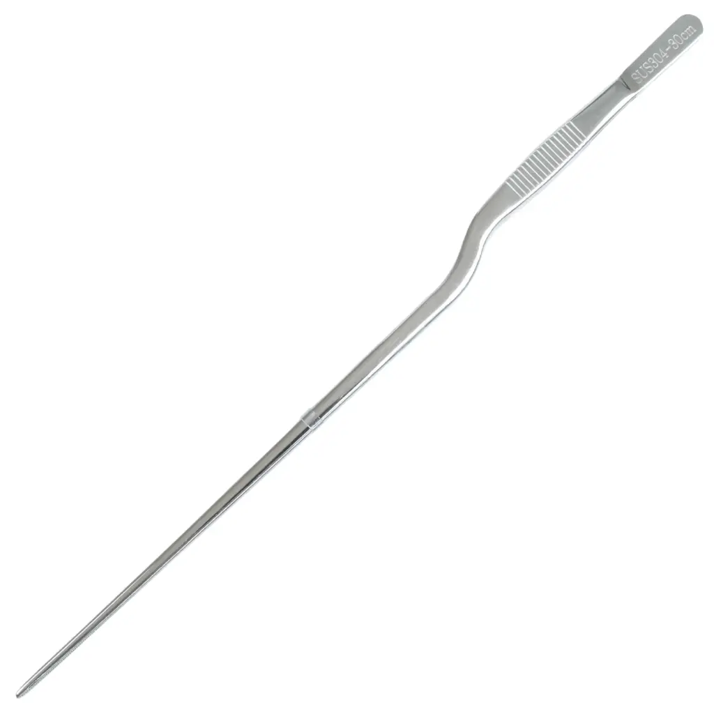 ピストル型 盛り付けピンセット 30 cm (18-8)