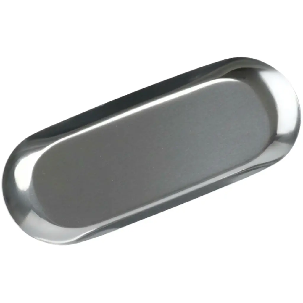 ステンレス楕円トレー 23x9.5 cm