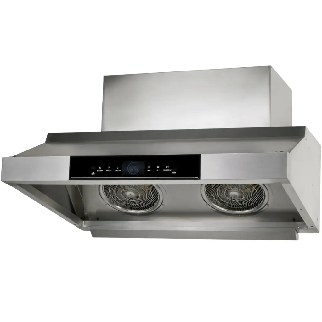 เครื่องดูดควันพร้อมโบลเวอร์ 120x85x35 ซม.