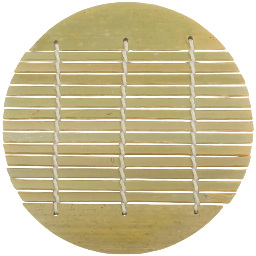 Round Bamboo Mat 11 cm