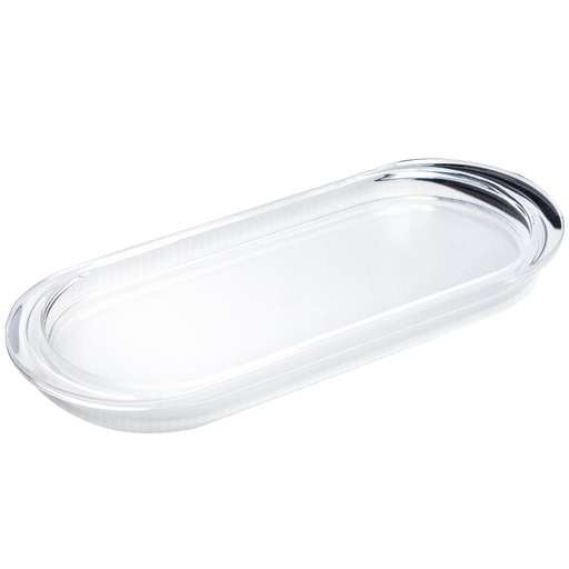 [ACR0002] ถาดเครื่องปรุงอะคริลิควงรี 27x10 ซม.