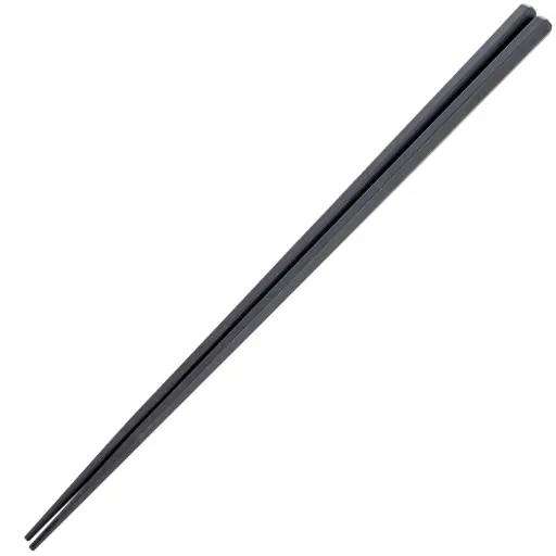 [KFS0025] Black Hexagon Chopsticks 22.2 cm (10 Pairs)