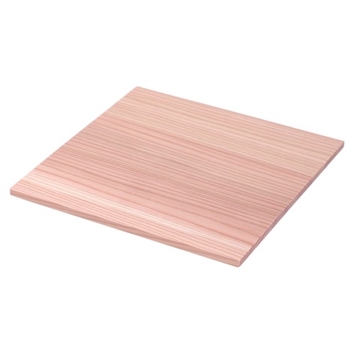 [JPW0009] Cedar Plate 18x18x1.2 cm
