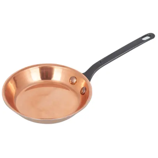 [COP0003] Copper Pan with Handle 10 cm