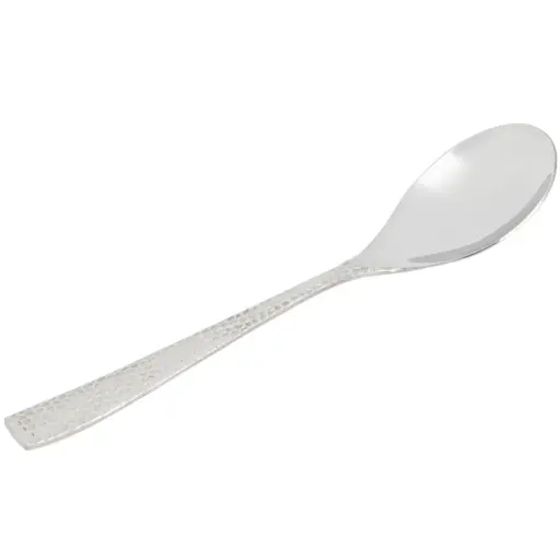 [KFS0042] ディナースプーン 19 cm (鎚目, 18-8)